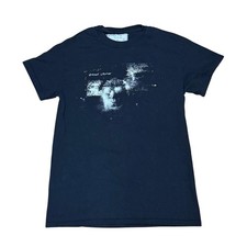 Nathans Lounge Shirt Mens Small Black Graphic...