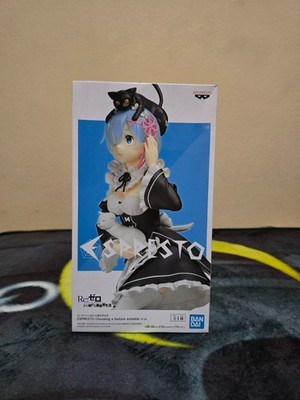 Re:Zero Rem Character Prize Figure Banpresto Prize Figure Espresto Anime Art