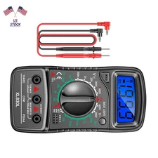 Multi-functional LCD Digital Multimeter Voltmeter Ammeter Ohmmeter AC DC Tester