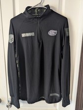 Colosseum Florida Gators 1/4 Zip Woman's Military Pullover Large