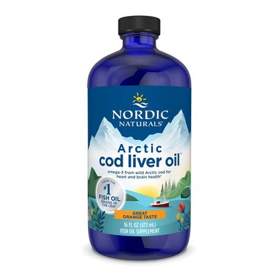 Nordic Naturals Arctic Lebertran Omega-3 1060mg - 473ml Orange
