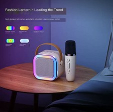 Portable Karaoke With Lightning Speakers 