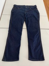 Origin Maine Delta 68 Jeans 38X32 Dark Wash Straight Leg Denim Made in USA Work