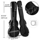 Yescom Electric Guitar Hard Case for LP Les Paul Type Wooden Hard Shell — photo 9