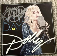 Dolly Parton SIGNED Better Day CD Autograph Keychain Included