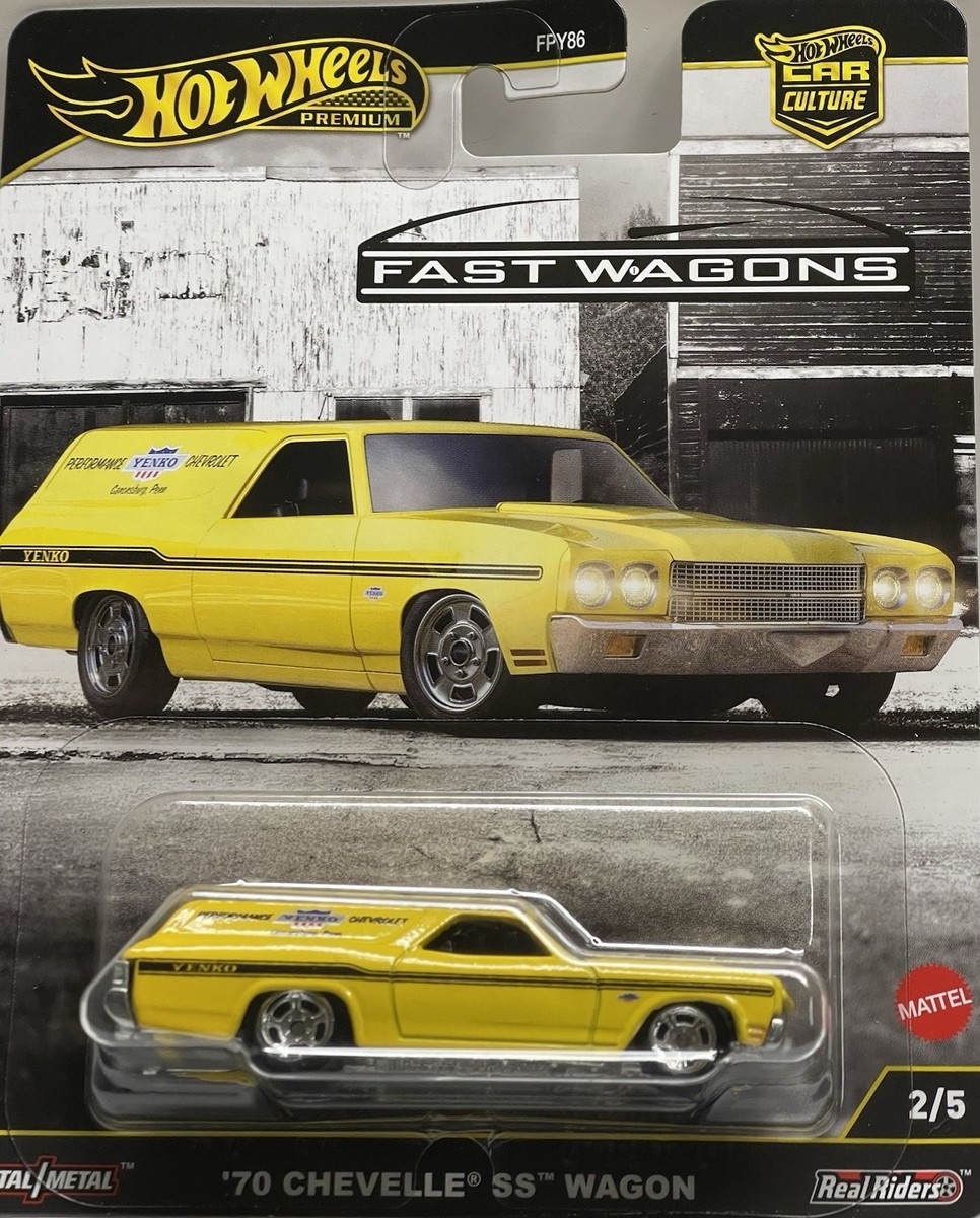 PRE-ORDER) Hot Wheels 70 Chevelle SS Wagon - 2025 Car