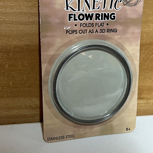 Kinetic Fidget Rings Fidget Toy Stainless Steel Rings New - Picture 2 of 5