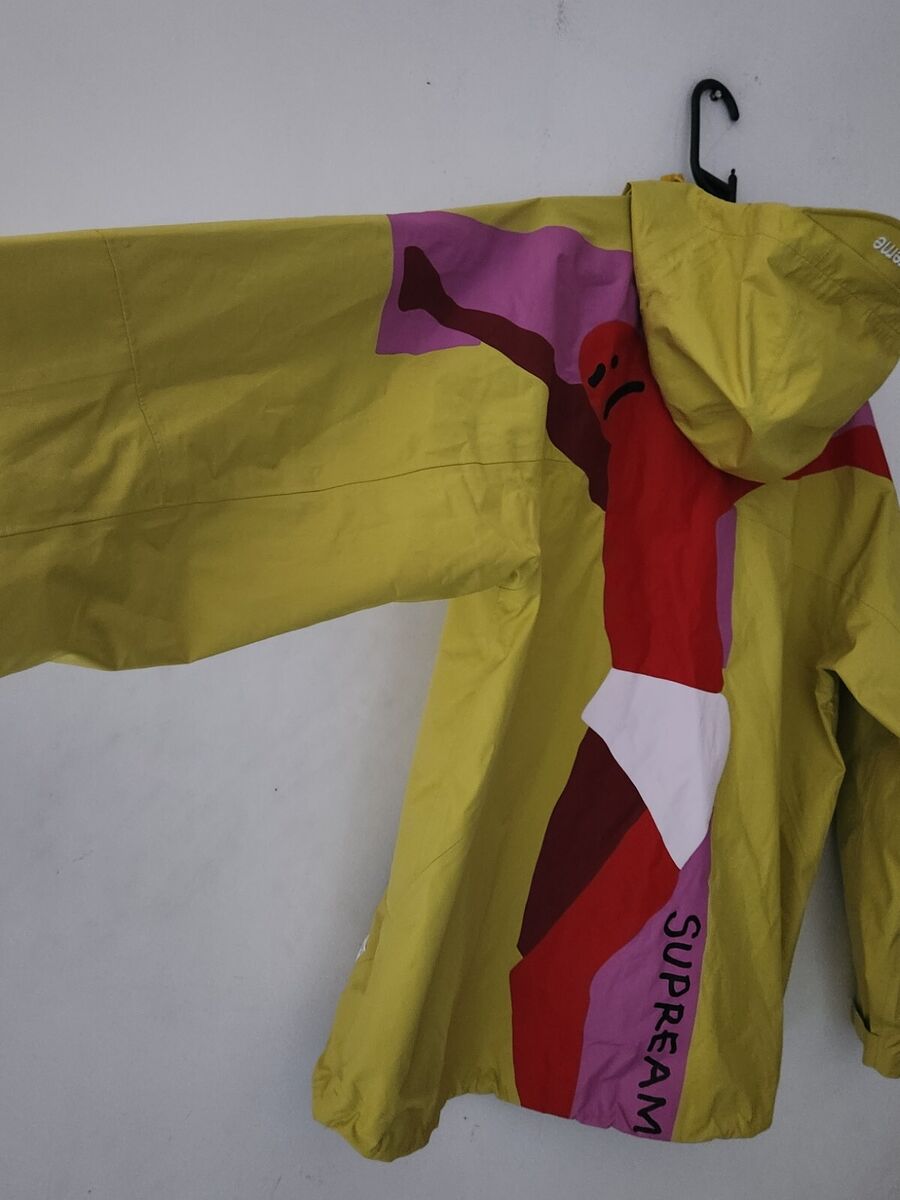 FW22 Supreme Gonz GORE-TEX Shell Jacket $498 L Large Yellow FW22 Supreme Gonz GORE-TEX Shell Jacket $498 L Large Yellow