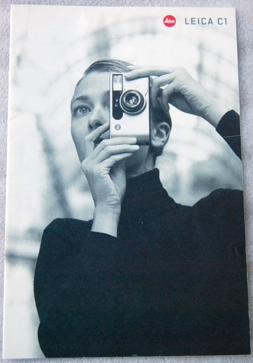 New original Leica brochure for Leica C1 high-end PS film Camera