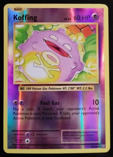 Koffing - 50/108 - Uncommon - Reverse Holo - XY: Evolutions - Pokémon - Picture 1 of 2