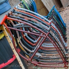 Vintage Schwinn Ballooner Cruiser Bike FRAME & PARTS  26" Fat Tire Wheel Bicycle