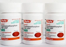 Robafen Cough Suppressant - 15 mg - 60 Softgels (3 Pack) - Exp Date 05-2026