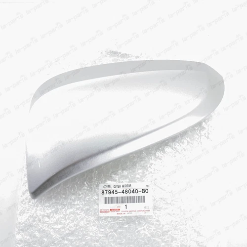 New Genuine Toyota 14-17 Rav4 1F7 Silver Driver Side Outer Mirror Cover