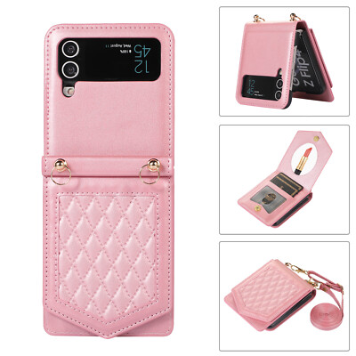 Handy Tasche für Samsung Galaxy Z Flip 3 4 5 6 5G Flip Cover Case Schutz Hülle