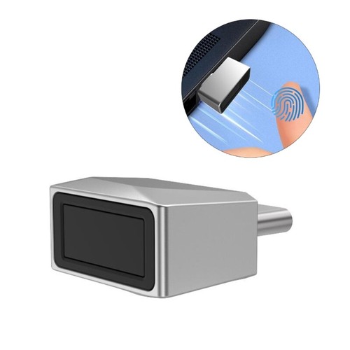 USB C Fingerprint Reader Fingerprint Scanner For Effortless Window Device - Picture 2 of 8