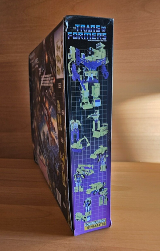 TRANSFORMERS G1 DEVASTATOR NUOVO MARCHIATO TAKARA HASBRO CON SCATOLA E MANUALI - Foto 3 di 11