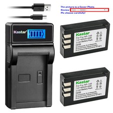 Kastar Battery LCD USB Charger for Fujifilm NP-140 FNP-140  Fuji BC-140 BC140