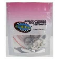 TRB RC M15x18mm Dia. Steel Shim Pack 10ea 0.1, 0.2, 0.3, 0.5mm Width