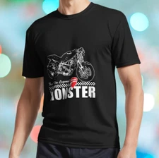 HOT SHIRT DUCATI MONSTER MOTORRAD LOGO TSHIRT UNISEX TEE FUNNY USA SIZE S-5XL