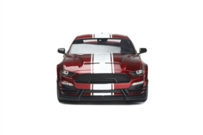 1/18 Ford Mustang Shelby GT500 Super Snake Red with Stripe Model