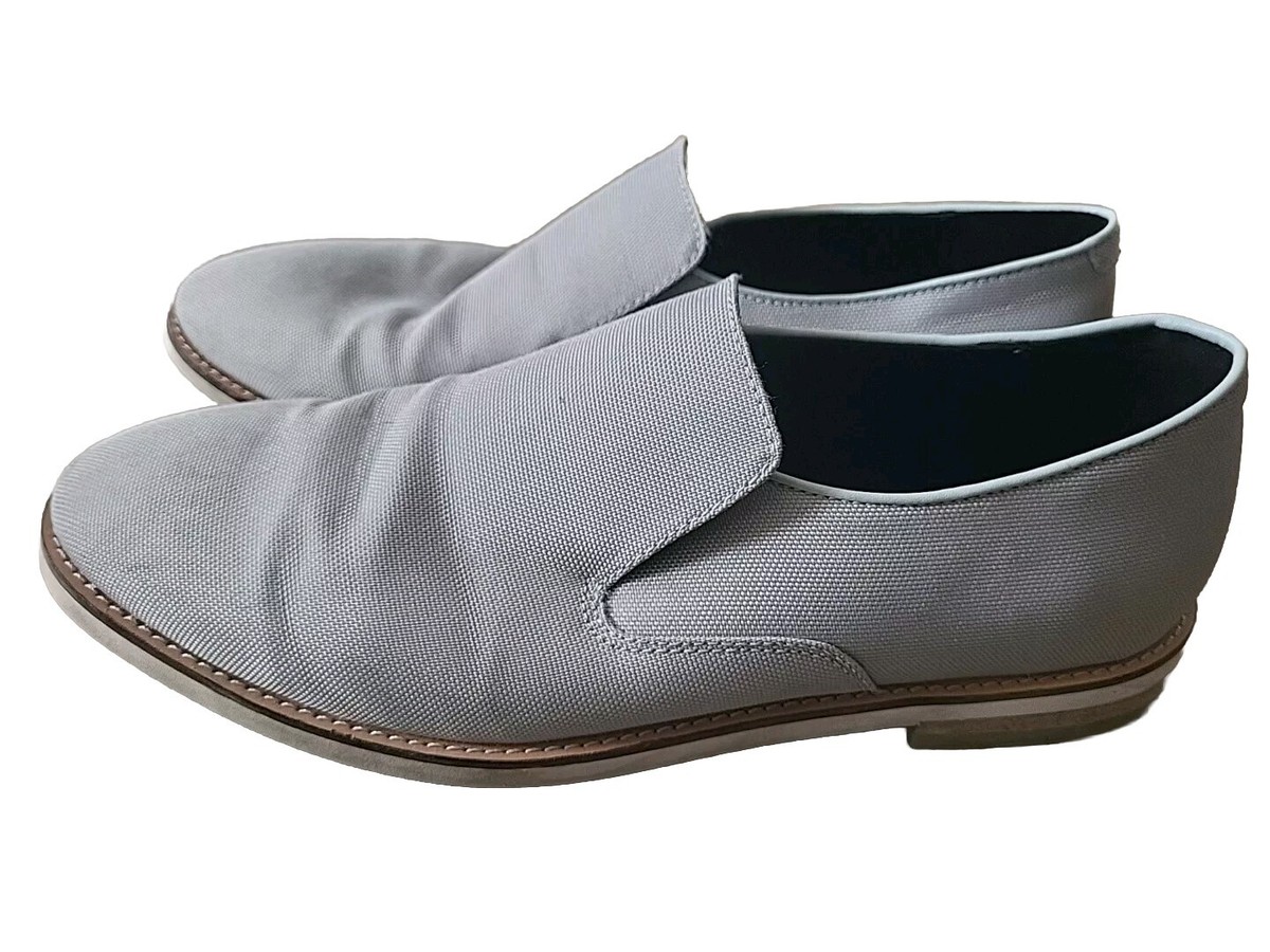 Calvin Klein Alfie Ballistic Nylon Black Slip-On Loafers for Men Amazon.com | Calvin Klein Magnus Black/Black/Weave Emboss  main image 4