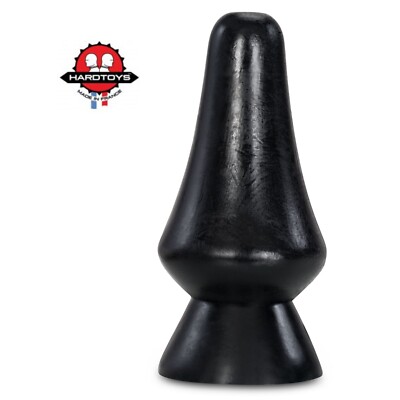 Plug Anal XXL Dilateur 20x11cm Noir - Sextoy Homme/femme/couple, Marque Hardtoys, Fabriqué En France