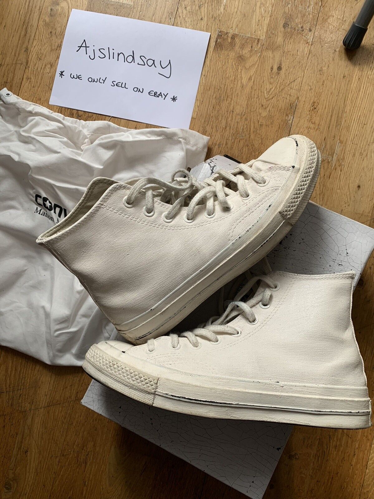 CONVERSE x MARGIELA CHUCK ALL STAR SZ 7 RARE 2013 eBay