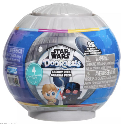 NEW! Disney Star Wars Doorables Galaxy Peek 4 Figures Mystery Pack 2024 Sealed
