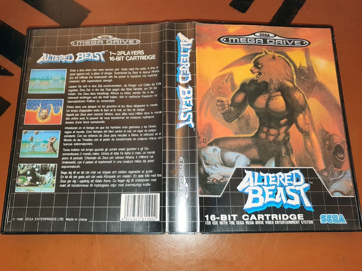 SEGA Mega Drive - Altered Beast - CIB / MD Spiel ## | eBay