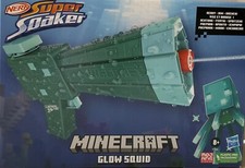 Nerf Super Soaker Minecraft Glow Squid