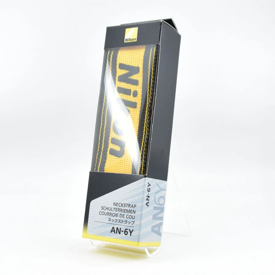 [Brand New] Nikon AN-6Y Wide Neck Strap Genuine Yellow For SLR DSLR #501031 - Image 2 of 4