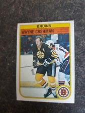 1982 O-Pee-Chee Base Wayne Cashman Card# 8
