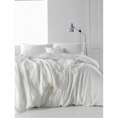 100% COTTON 4 LAYERED MUSLIN SHEETS SET QUEEN FULL KING TWIN DEEP POCKETS UNIQUE
