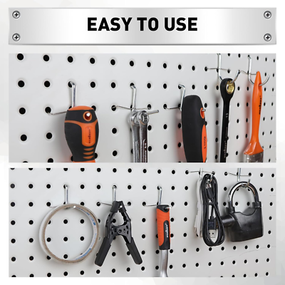 10pcs Peg Board Shelving Hooks PegBoard Display Hooks For Wall - View #12