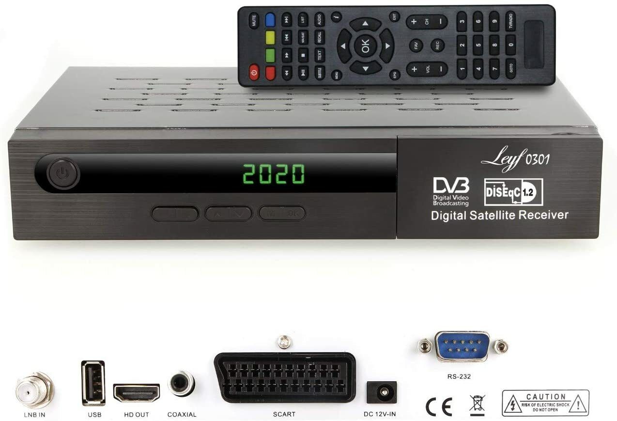 ⭐⭐Digitaler Satelliten Receiver FTA HD DVB-S2 HDMI SCART USB ASTRA - Hotbird ⭐⭐⭐