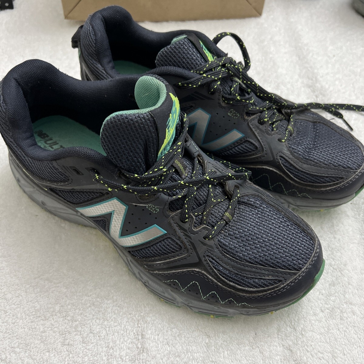 New Balance Womens 510 V3 Blue Running Shoes Sneakers Size 10 B All Terrain