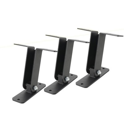 3 Pack Roof Riser Brackets Kit, Heavy Duty Adjustable Patio Roof Riser Saddle