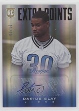 2013 Prestige Rookie Extra Points Black Signatures /10 Darius Slay #210 Auto lz7