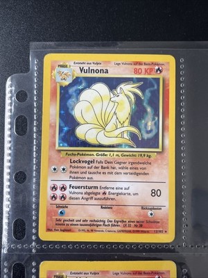 Pokemon Card - Holo Rare Vulnona 12/102