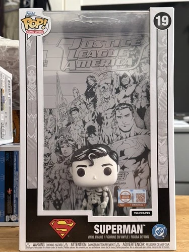 Funko Pop Comic Covers Superman #19 Sketched Funko Exclusive Grail LE 750