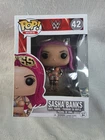 Funko Pop! WWE Wrestling Sasha Banks #42 Vaulted Rare w/ Protector