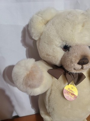 NEW Steiff Teddy Bear Petsy 0235/35 Knopf Im Ohr NWT Adjustable