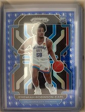 2021-22 Panini Prizm - Jeremiah Robinson-Earl #319 Nba 75th Anniversary Prizm...
