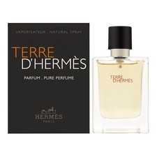 Terre D'Hermes by Hermes for Men 0.42 oz Parfum Travel Spray