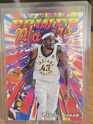 2025-26 Topps - Power Players Pascal Siakam #PP-3