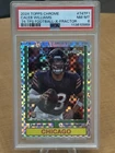 PSA 8:  2024 Topps Chrome 1974 TF Caleb Williams #74TF-1 X-Fractor (RC) - POP 8