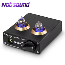 Nobsound Mini MM RIAA Phono Stage Turntable Preamp Hifi Stereo Audio Vacuum Tube