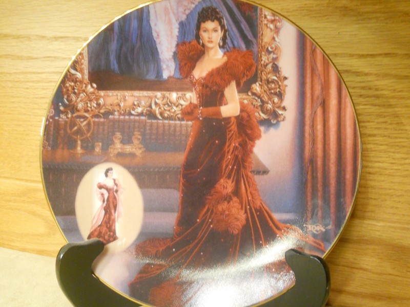 The Red Dress "Costuming of a Legend: Dressing Gone with the Wind" Plate #17370