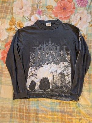 1996 Absu Highland Tyrant Attack Osmose Productions Shirt Black Metal
