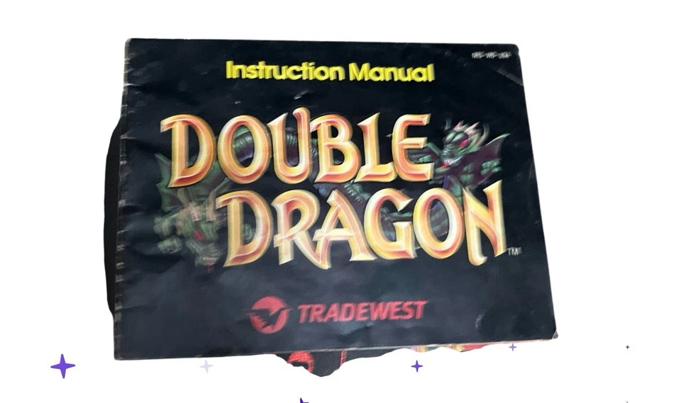 Double Dragon Nintendo Entertainment System CIB  Manual Included - Image 4 of 4